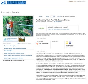 Puntarenas, Costa Rica: Rainforest Sky Walk, Lunch & Pura Vida Gardens Tour